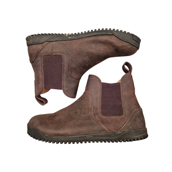 Xero Shoes Other - Xero Shoes Ridgeway Chelsea Mens Brown Leather Minimalist Barefoot Boots Size 10